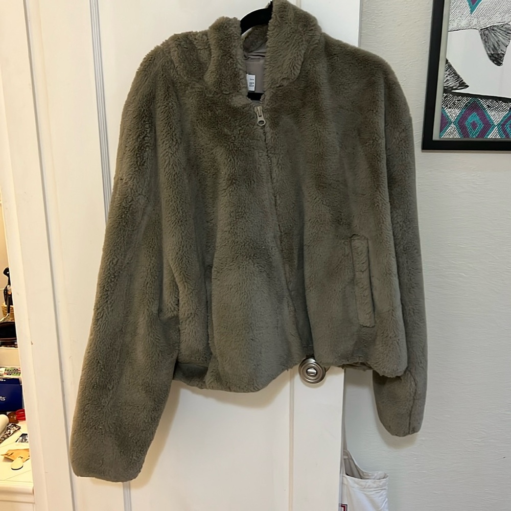ASOS fuzzy fleece